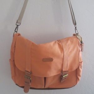 Peach Laptop Messenger Bag